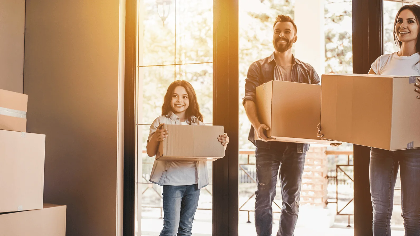 Family Moving into home